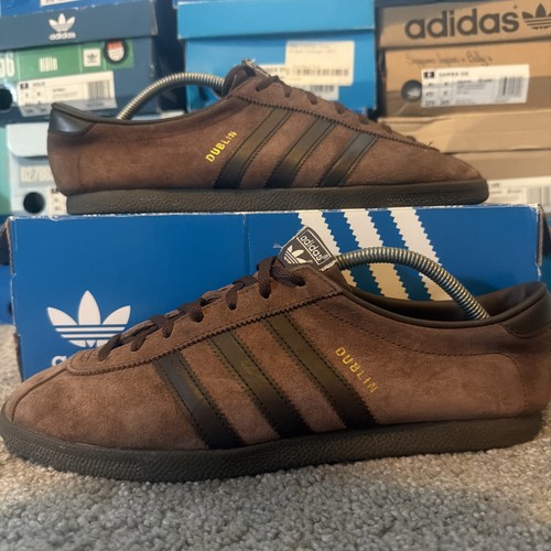Size adidas dublin - 10, brown
