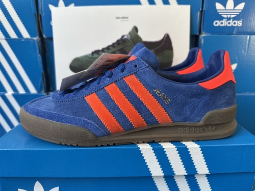 2016 adidas jeans blue red - , gum