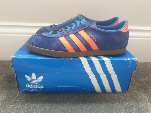 Adidas dublin blue orange - dublin, blue/orange