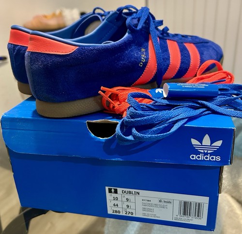 Adidas dublin men 9 - men’s, 9.5